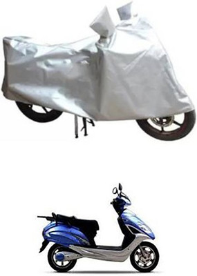 Royalrich Two Wheeler Cover for Lohia(Fame, Silver)