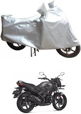 A+ RAIN PROOF Two Wheeler Cover for Honda(Silver)