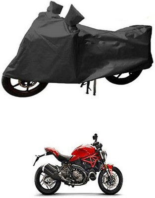 A+ RAIN PROOF Two Wheeler Cover for Ducati(Monster 821, Grey)