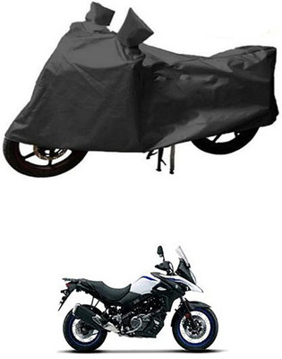 A+ RAIN PROOF Two Wheeler Cover for Suzuki(Grey)