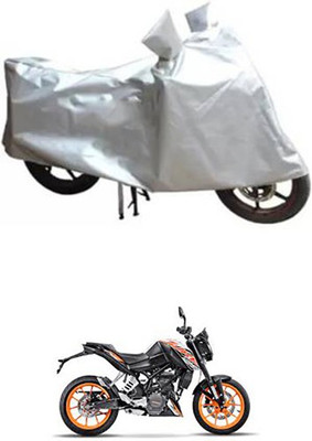 A+ RAIN PROOF Two Wheeler Cover for KTM(Silver)