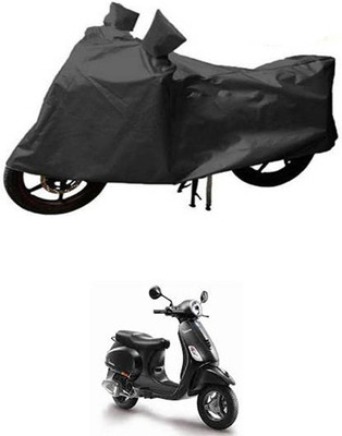 A+ RAIN PROOF Two Wheeler Cover for Piaggio(Piaggio Vespa, Grey)