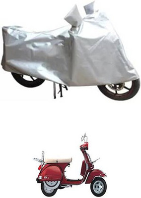 A+ RAIN PROOF Two Wheeler Cover for LML(Silver)