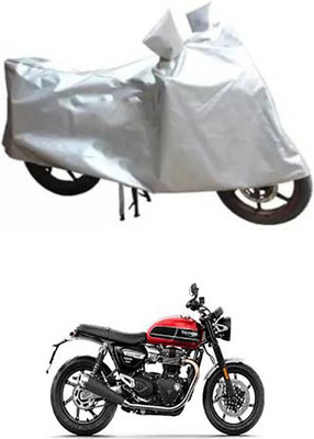 A+ RAIN PROOF Two Wheeler Cover for Triumph(Silver)