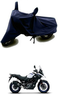 A+ RAIN PROOF Two Wheeler Cover for Suzuki(Blue)