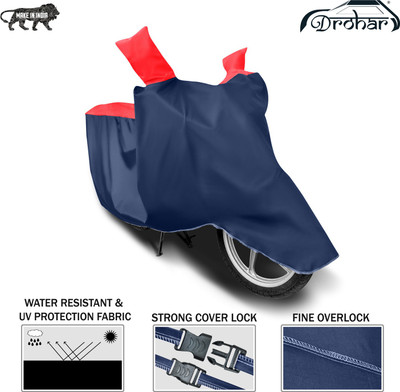 DROHAR Two Wheeler Cover for Mahindra(Gusto 125, Red)