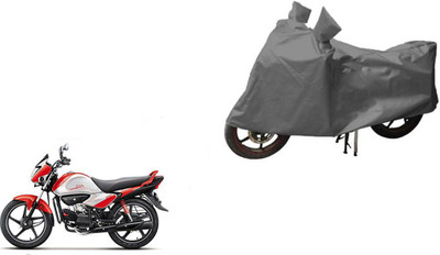 RPSENTTERPR Waterproof Two Wheeler Cover for Hero(Splendor I Smart, Grey)