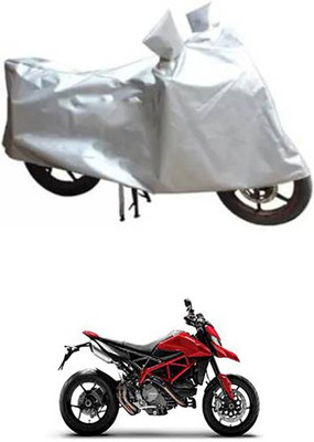 A+ RAIN PROOF Two Wheeler Cover for Ducati(Hypermotard, Silver)
