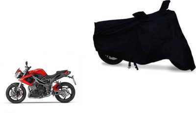 JVBRANGI Waterproof Two Wheeler Cover for DSK Benelli(TNT R, Black)