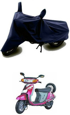 A+ RAIN PROOF Two Wheeler Cover for Kinetic(Nova, Blue)