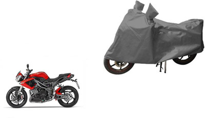 RPSENTTERPR Waterproof Two Wheeler Cover for DSK Benelli(TNT R, Grey)