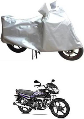 A+ RAIN PROOF Two Wheeler Cover for Hero(Silver)