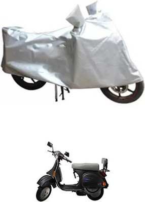 A+ RAIN PROOF Two Wheeler Cover for LML(Silver)
