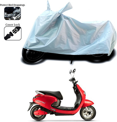 SEBONGO Two Wheeler Cover for Evolet(Silver)