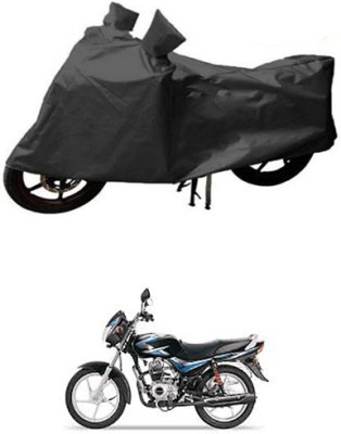 Royalrich Two Wheeler Cover for Bajaj(CT100, Black)