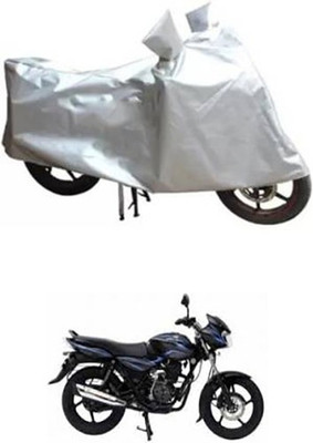 A+ RAIN PROOF Two Wheeler Cover for Bajaj(DTS-i, Silver)