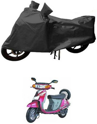 A+ RAIN PROOF Two Wheeler Cover for Kinetic(Nova, Grey)