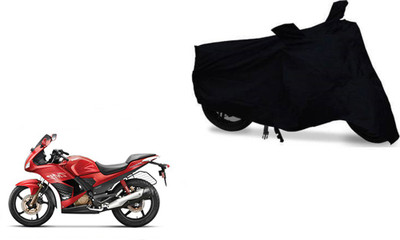 JVBRANGI Waterproof Two Wheeler Cover for Hero(Karizma ZMR, Black)