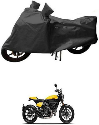 A+ RAIN PROOF Two Wheeler Cover for Ducati(Scrambler, Grey)