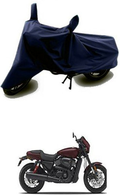 A+ RAIN PROOF Two Wheeler Cover for Harley Davidson(Blue)