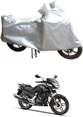 A+ RAIN PROOF Two Wheeler Cover for Hero(CBZ, Silver)