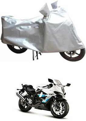 A+ RAIN PROOF Two Wheeler Cover for Hyosung(GT250R, Silver)