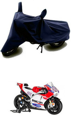 A+ RAIN PROOF Two Wheeler Cover for Ducati(Blue)
