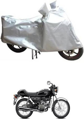 A+ RAIN PROOF Two Wheeler Cover for Hero(Splendor Pro Classic, Silver)