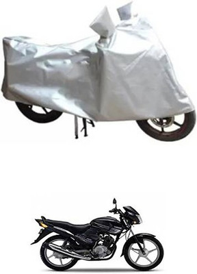 A+ RAIN PROOF Two Wheeler Cover for Yamaha(YBR 125, Silver)