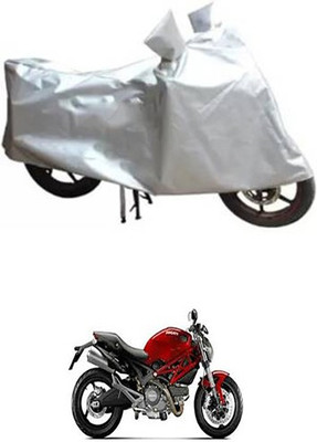 A+ RAIN PROOF Two Wheeler Cover for Ducati(Monster 795, Silver)