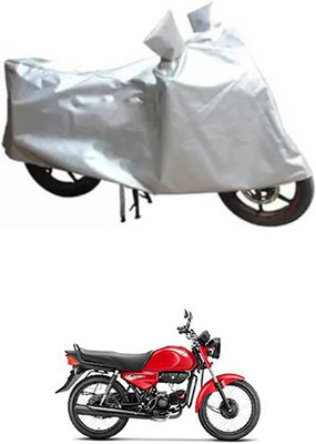 A+ RAIN PROOF Two Wheeler Cover for Hero(HF Dawn, Silver)