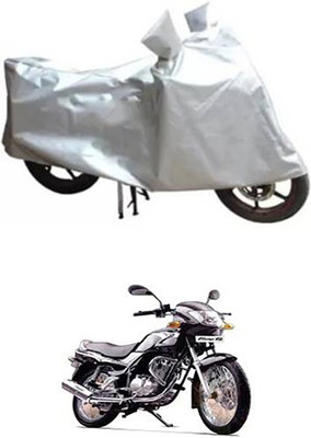 A+ RAIN PROOF Two Wheeler Cover for TVS(Fiero F2, Silver)