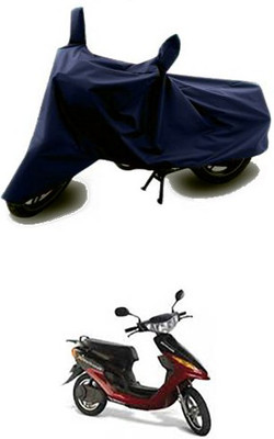 A+ RAIN PROOF Two Wheeler Cover for Indus(Yo Electron, Blue)