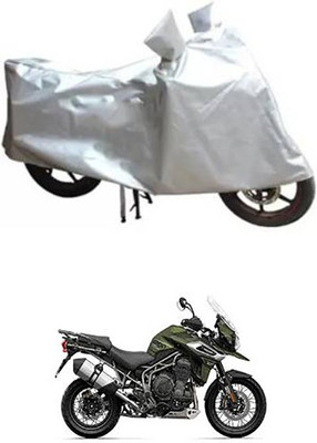 A+ RAIN PROOF Two Wheeler Cover for Triumph(Silver)