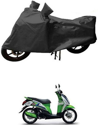 A+ RAIN PROOF Two Wheeler Cover for Suzuki(Let's, Grey)