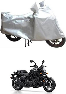 A+ RAIN PROOF Two Wheeler Cover for Yamaha(VMAX, Silver)