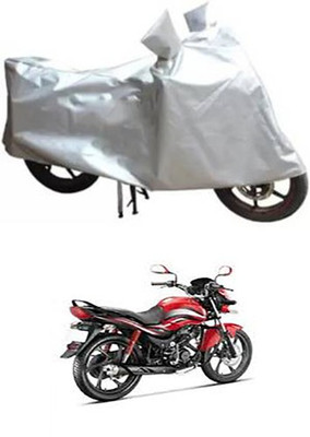 Royalrich Two Wheeler Cover for Hero(Silver)