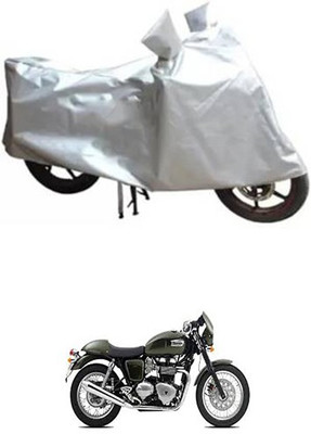 A+ RAIN PROOF Two Wheeler Cover for Triumph(Silver)