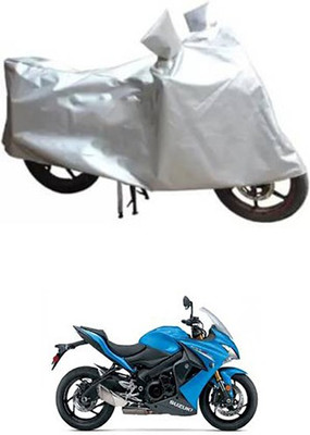 A+ RAIN PROOF Two Wheeler Cover for Suzuki(Silver)