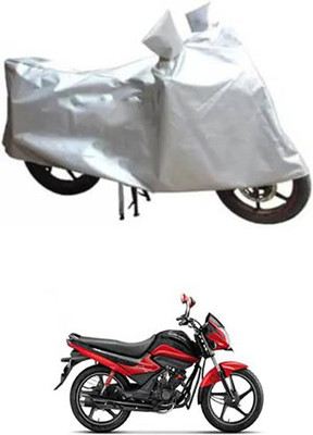 Royalrich Two Wheeler Cover for Hero(Silver)