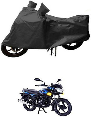 A+ RAIN PROOF Two Wheeler Cover for Bajaj(Discover 125 DTS-i, Grey)