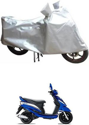 A+ RAIN PROOF Two Wheeler Cover for Mahindra(Rodeo RZ, Silver)