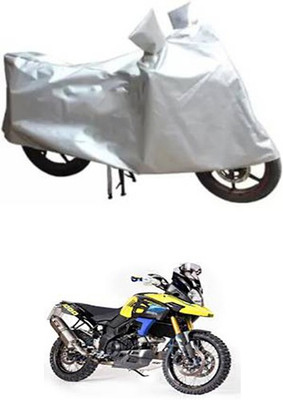 A+ RAIN PROOF Two Wheeler Cover for Suzuki(Silver)