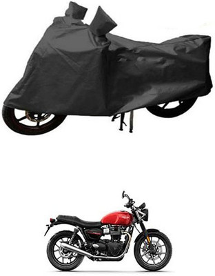 A+ RAIN PROOF Two Wheeler Cover for Triumph(Grey)
