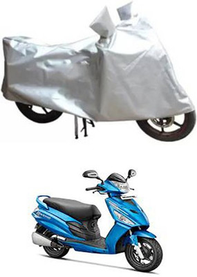 A+ RAIN PROOF Two Wheeler Cover for Hero(Maestro Edge, Silver)