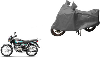 RPSENTTERPR Waterproof Two Wheeler Cover for Hero(Splendor, Grey)