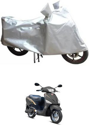 A+ RAIN PROOF Two Wheeler Cover for Hero(Electric Optima, Silver)