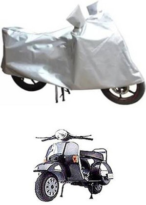 A+ RAIN PROOF Two Wheeler Cover for LML(Silver)
