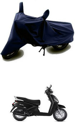 A+ RAIN PROOF Two Wheeler Cover for Mahindra(Blue)