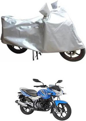 A+ RAIN PROOF Two Wheeler Cover for Bajaj(Discover 150 s, Silver)
